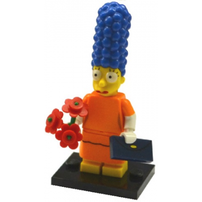 LEGO MINIFIG SIMPSONS 2 MARGE SIMPSON AVEC ROBE...