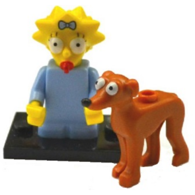 LEGO MINIFIG SIMPSONS 2 MAGGIE SIMPSON ET PTIT...