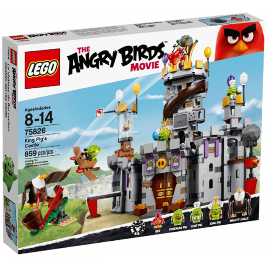 LEGO ANGRY BIRDS LE CHATEAU DU ROI COCHON 2016