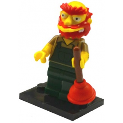 LEGO MINIFIG SIMPSONS 2 Gardien de parc Willie...