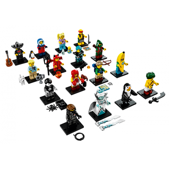 LEGO MINIFIGS SERIE 16 -Serie Complete 16 minifgs...