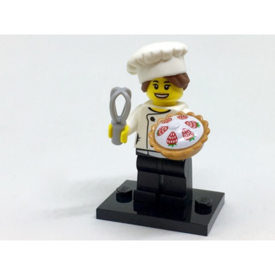 LEGO MINIFIG SERIE 17 CHEF GOURMET 2017