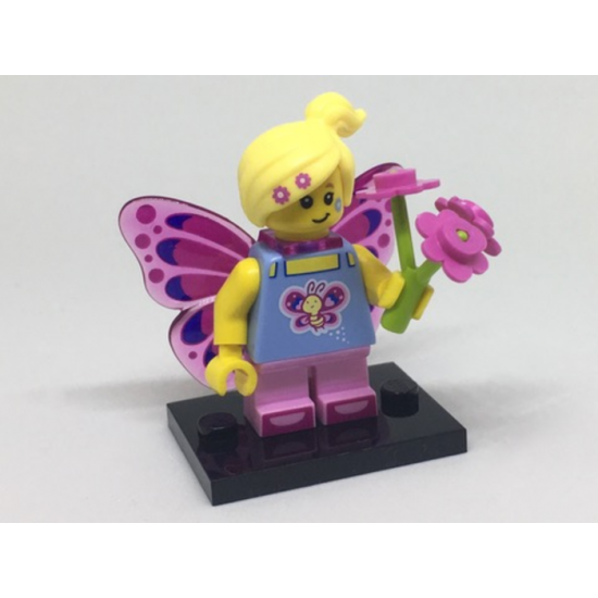 LEGO MINIFIG SERIE 17 JEUNE FILLE PAPILLON 2017