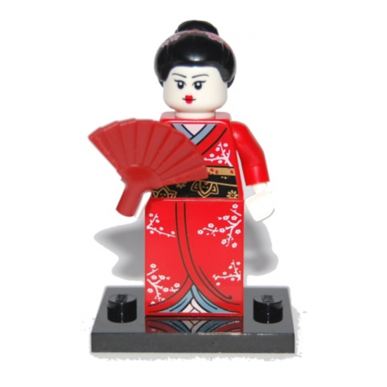 LEGO MINIFIGS SERIE 04 FILLE EN KIMONO 2011