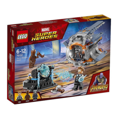 LEGO SUPER HEROES La quête de l’arme de Thor...