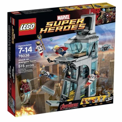 LEGO SUPER HEROS L'ATTAQUE DE LA TOUR DES AVENGERS...