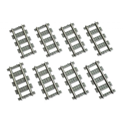 LEGO TRAIN Rails Droit 9V 1991