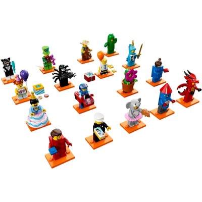 LEGO MINIFIGS SERIE 18 Serie complete (17...