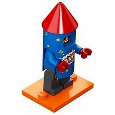 LEGO MINIFIG SERIE 18 Le garçon feu d’artifice...