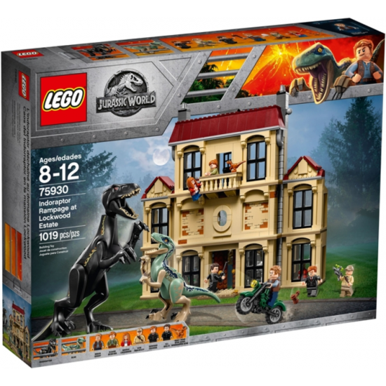 LEGO JURASSIC WORLD L'indoraptor déchaîné au...