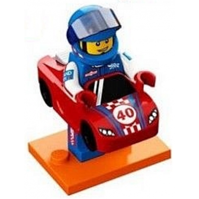 LEGO MINIFIG SERIE 18 Le garçon voiture de course...