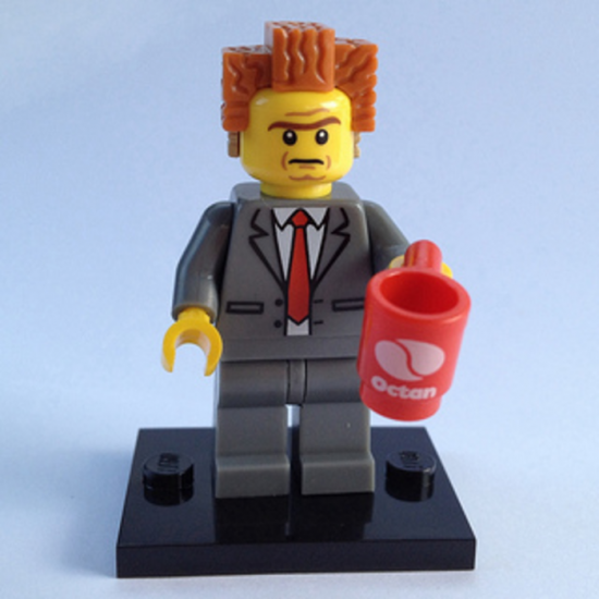 LEGO MINIFIGS LEGO MOVIE PRESIDENT BUSINESS 2014 