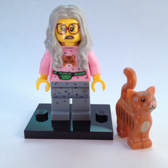 LEGO MINIFIGS LEGO MOVIE MRS. SCRATCHEN 2014