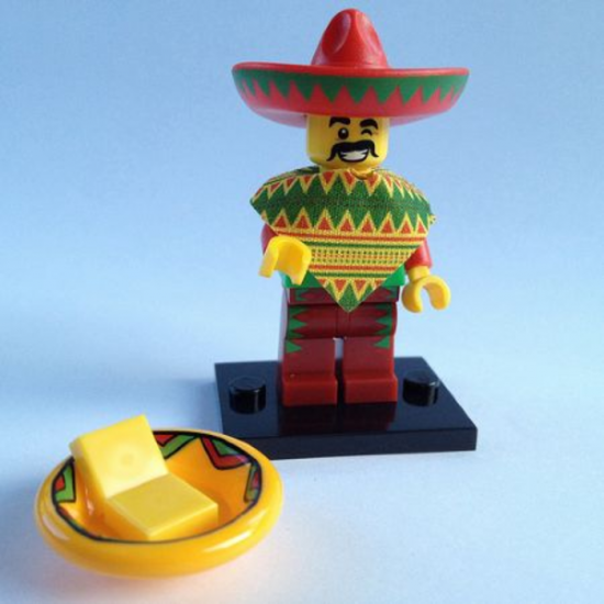 LEGO MINIFIGS LEGO MOVIE LE GARS DES TACOS 2014