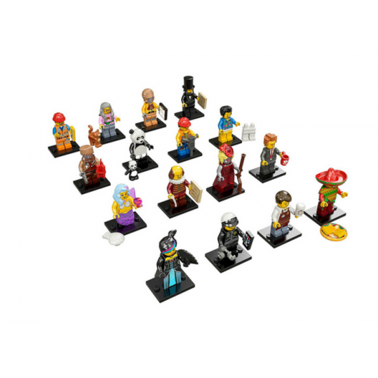 LEGO MINIFIGS LEGO MOVIE Serie Complete 16 minifgs...