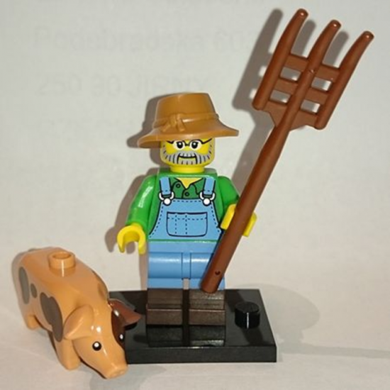 LEGO MINIFIG serie 15 Fermier 2016