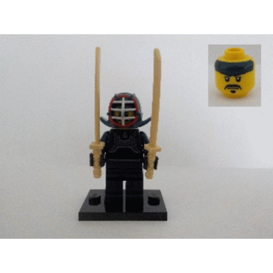 LEGO MINIFIG serie 15 COMBATANT KENDO 2016