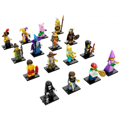 LEGO MINIFIGS SERIE 12 -Serie Complete 16 minifgs...
