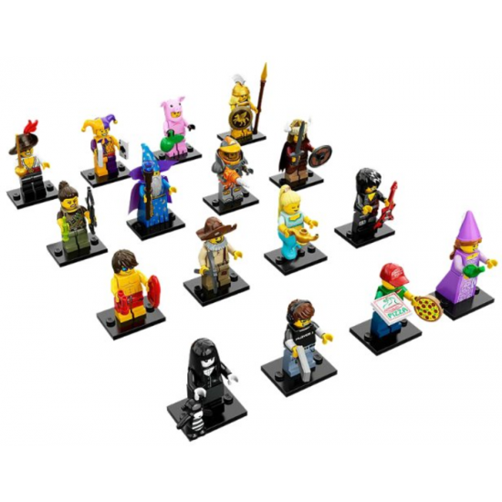 LEGO MINIFIGS SERIE 12 -Serie Complete 16 minifgs...