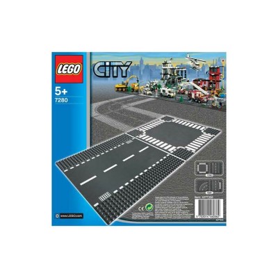 LEGO CITY PLAQUE ROUTE DROITE ET JONCTION 2006