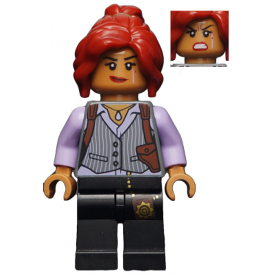 LEGO MINIFIGS The LEGO Batman Movie Barbara Gordon - Pinstripe Vest