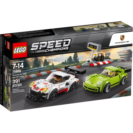 LEGO Speed champions Porsche 911 RSR et 911 Turbo...