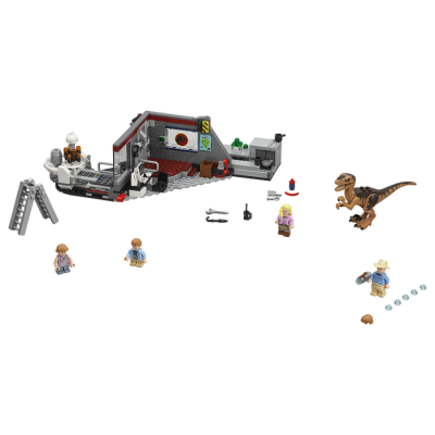 LEGO JURASSIC WORLD Jurassic Park Velociraptor Chase 2018