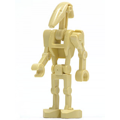 LEGO MINIFIG STAR WARS Battle Droid Tan sans...
