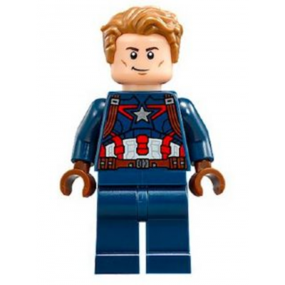 LEGO MINIFIG SUPER HEROE Captain America  Costume...