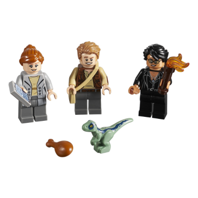 LEGO JUNIOR JURASSIC WORLD Minifigure Collection, Bricktober 2018 