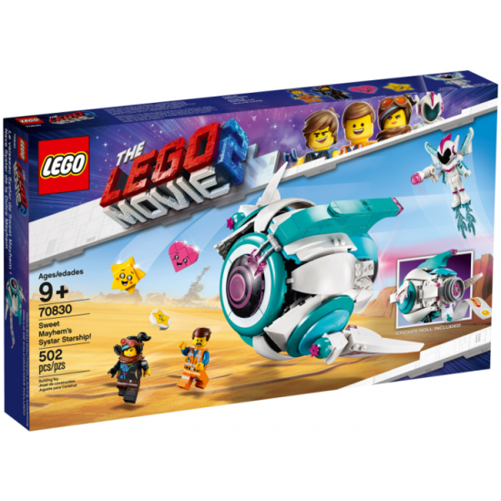 LEGO MOVIE 2 Le vaisseau Systar de Sweet Mayhem !...