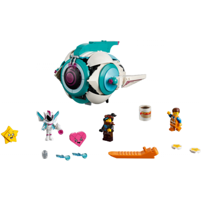 LEGO MOVIE 2 Le vaisseau Systar de Sweet Mayhem ! 2019