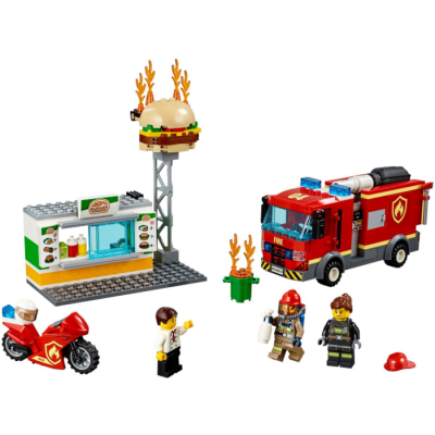 LEGO CITY L’incendie dans le Bar à Burgers 2019