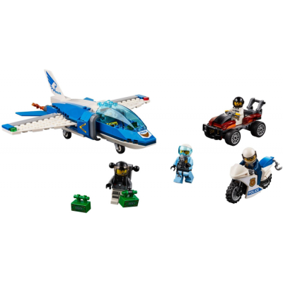 LEGO CITY La police du ciel et l’arrestation en parachute 2019