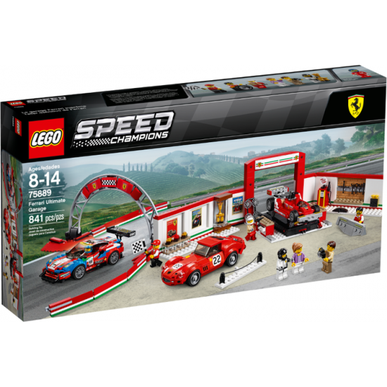 LEGO Speed champions Le garage Ferrari suprême...