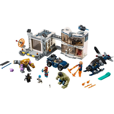 LEGO SUPER HEROES La bataille dans l’enceinte des Avengers 2019