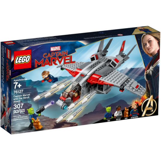 LEGO SUPER HEROS Captain Marvel et l'attaque du Skrull 2019