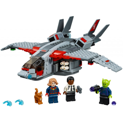 LEGO SUPER HEROS Captain Marvel et l'attaque du Skrull 2019