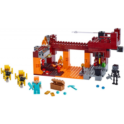 LEGO MINECRAFT Le pont de Blaze 2019
