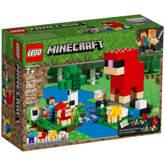 LEGO MINECRAFT La ferme à laine 2019