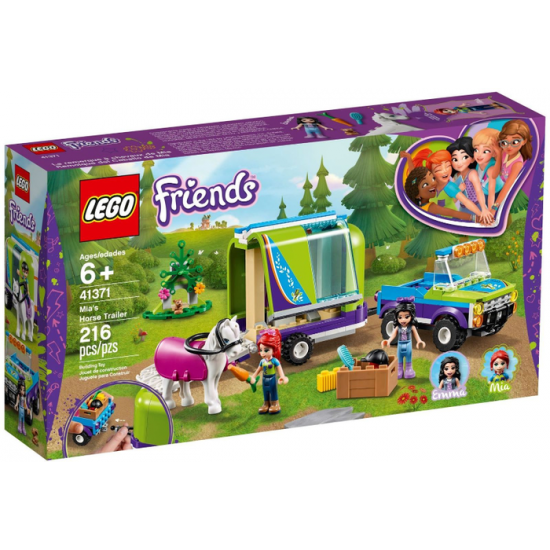 LEGO FRIENDS La remorque à chevaux de Mia 2019