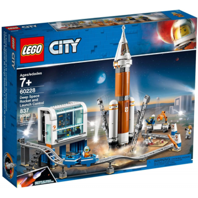 LEGO CITY La fusée spatiale et sa station de...