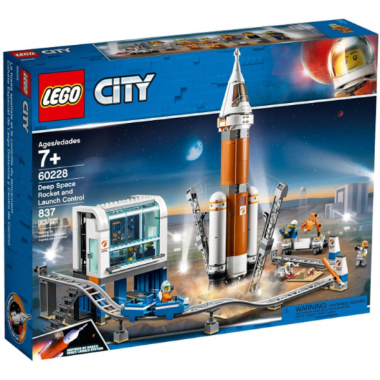 LEGO CITY La fusée spatiale et sa station de...