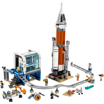 LEGO CITY La fusée spatiale et sa station de lancement 2019