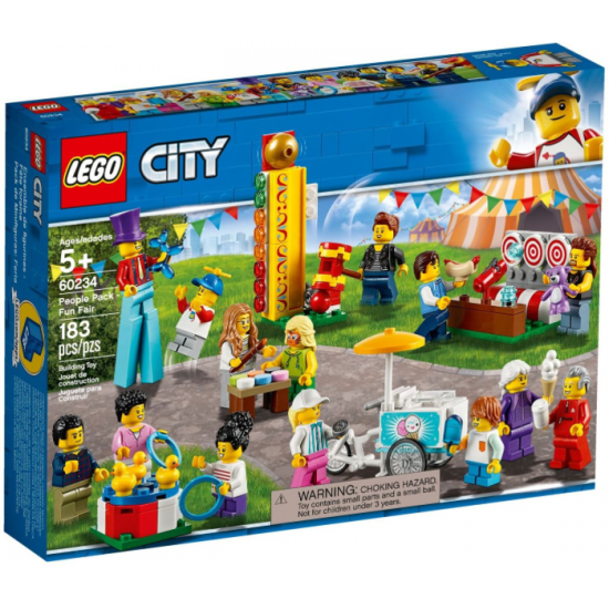 LEGO CITY Ensemble de figurines - Fête foraine 2019