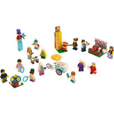 LEGO CITY Ensemble de figurines - Fête foraine 2019