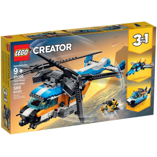 LEGO CREATOR L'hélicoptère birotor 2019