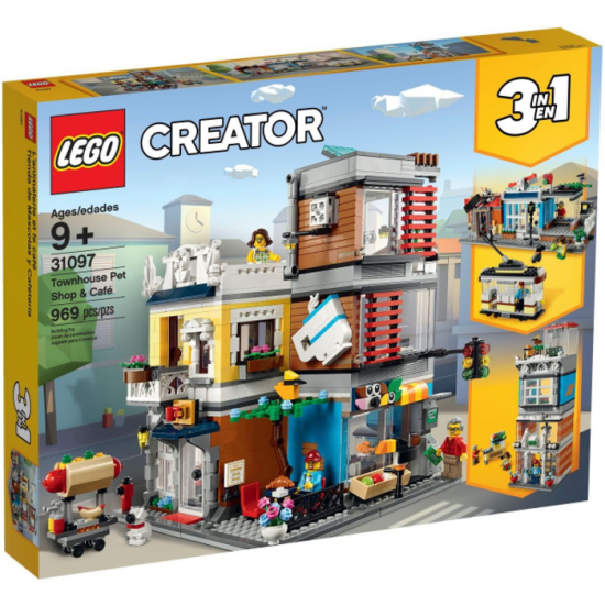 LEGO CREATOR L'animalerie et le café 2019