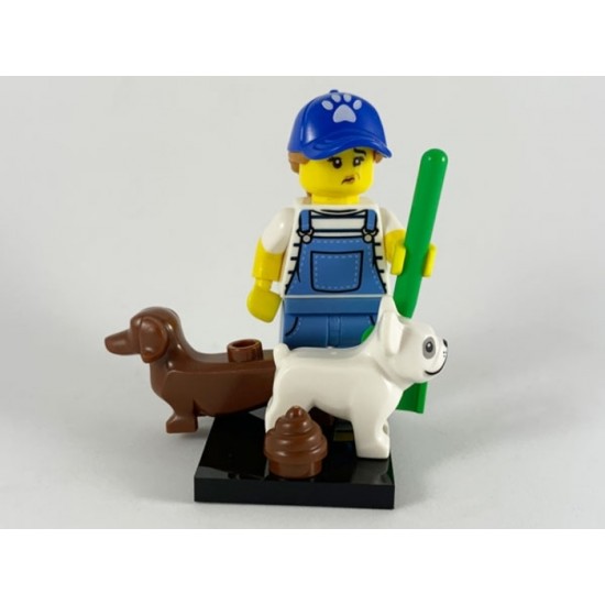 LEGO MINIFIG SERIE 19 Gardienne  de chien  2019