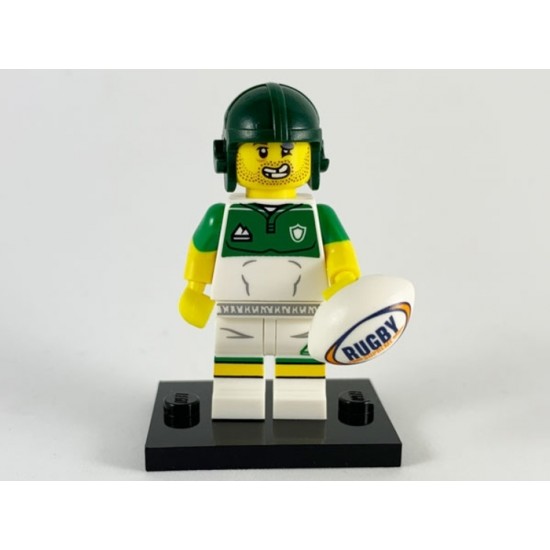 LEGO MINIFIG SERIE 19 Joueur de rugby 2019